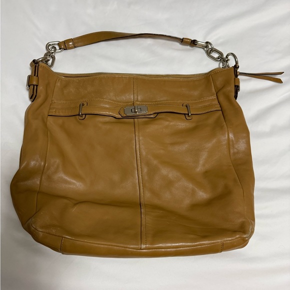 Coach Tan Leather Bag - Picture 12 of 12